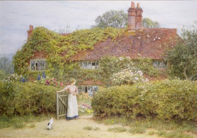 サリーコテージ 作： Helen Allingham